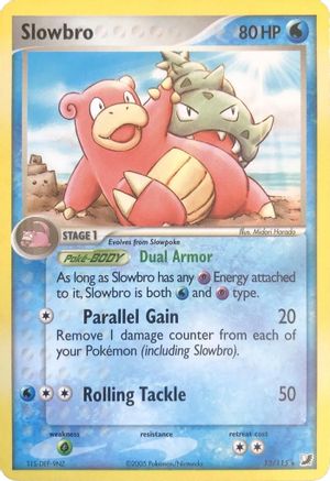 Slowbro (13/115) (Exclusivités du deck thématique) [EX : Forces invisibles] 