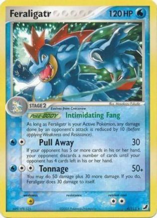 Feraligatr - 4/115/115  - Rare