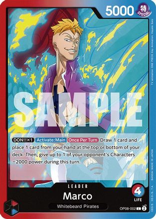 Marco (OP08-002) - Leader