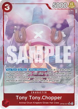 Tony Tony.Chopper (0070) (Parallel) (OP08-007) - Super Rare