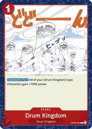 Drum Kingdom (OP08-020) - Common