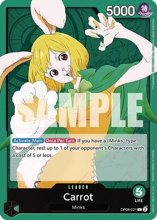 Carrot (021) (OP08-021) - Leader