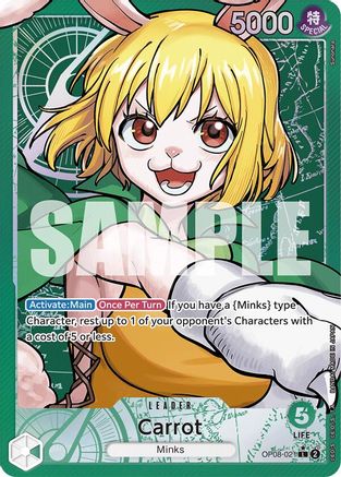 Carrot (021) (Parallel) (OP08-021) - Leader