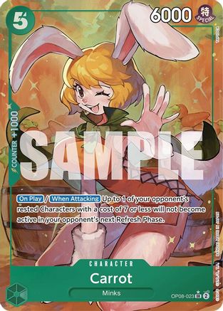 Carrot (023) (Parallel) (OP08-023) - Super Rare
