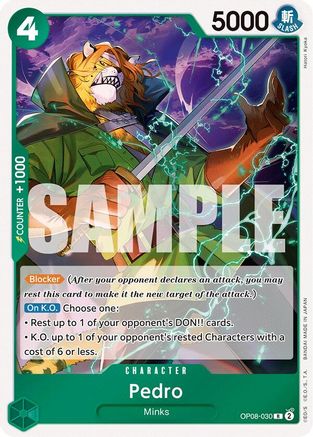 Pedro (OP08-030) - Rare