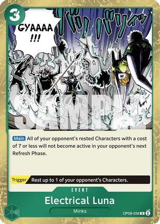 Electrical Luna (OP08-036) - Rare