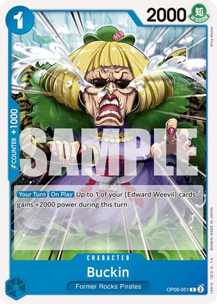 Buckin (OP08-051) - Common