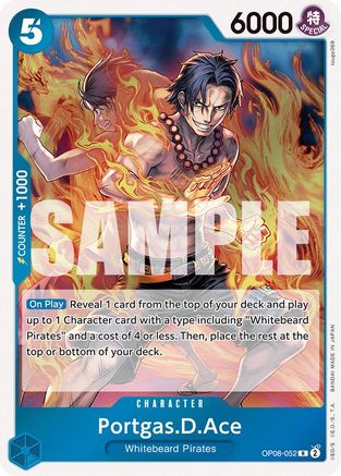 Portgas.D.Ace (OP08-052) - Rare