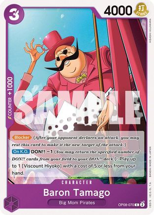 Baron Tamago (OP08-070) - Common