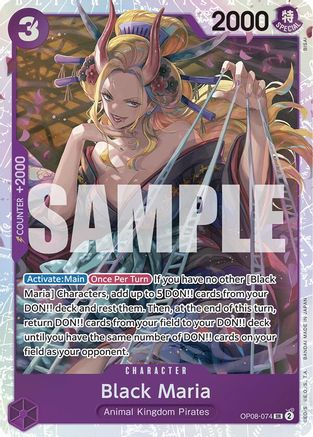 Black Maria (OP08-074) - Super Rare