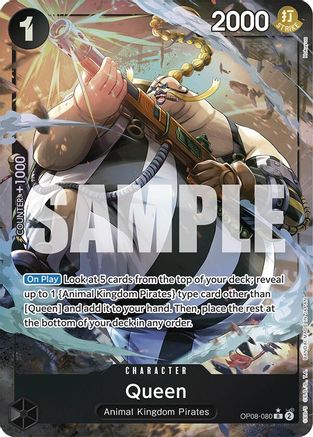 Queen (Parallel) (OP08-080) - Rare