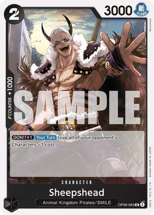 Sheepshead (OP08-083) - Uncommon