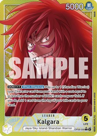 Kalgara (098) (Parallel) (OP08-098) - Leader
