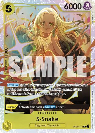 S-Snake (OP08-112) - Super Rare