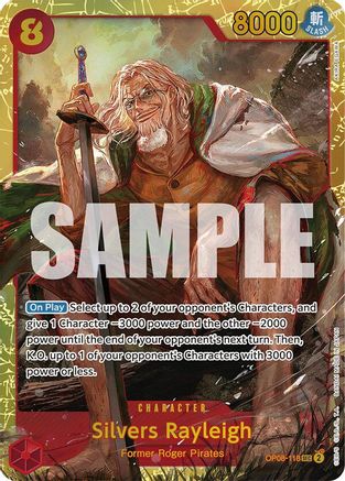 Silvers Rayleigh (OP08-118) - Secret Rare