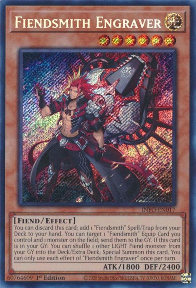 Graveur Fiendsmith [INFO-EN017] Secret Rare 