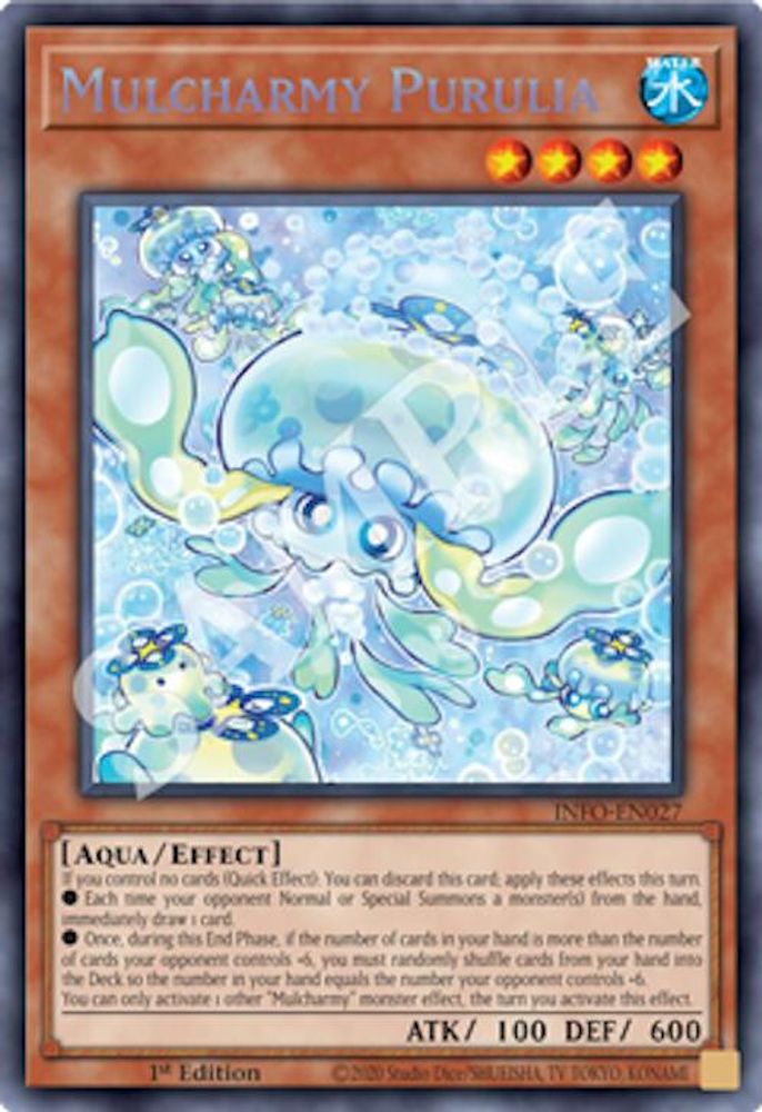 Mulcharmy Purulia [INFO-EN027] Secret Rare 