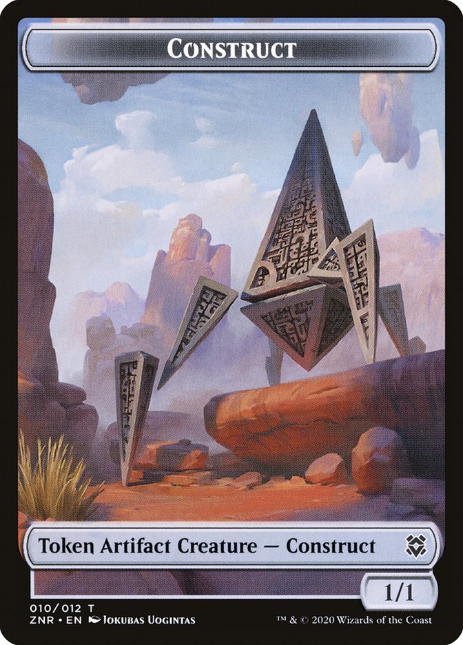 Chat // Construire un jeton double face [Zendikar Rising Tokens] 