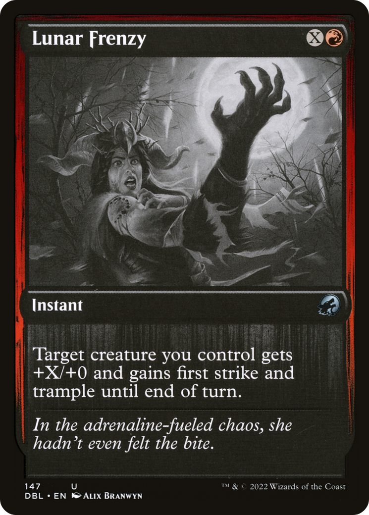 Frénésie lunaire [Innistrad : Double fonctionnalité] 