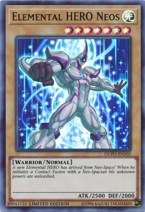 Elemental HERO Neos (DUPO-EN102) - Duel Power Limited