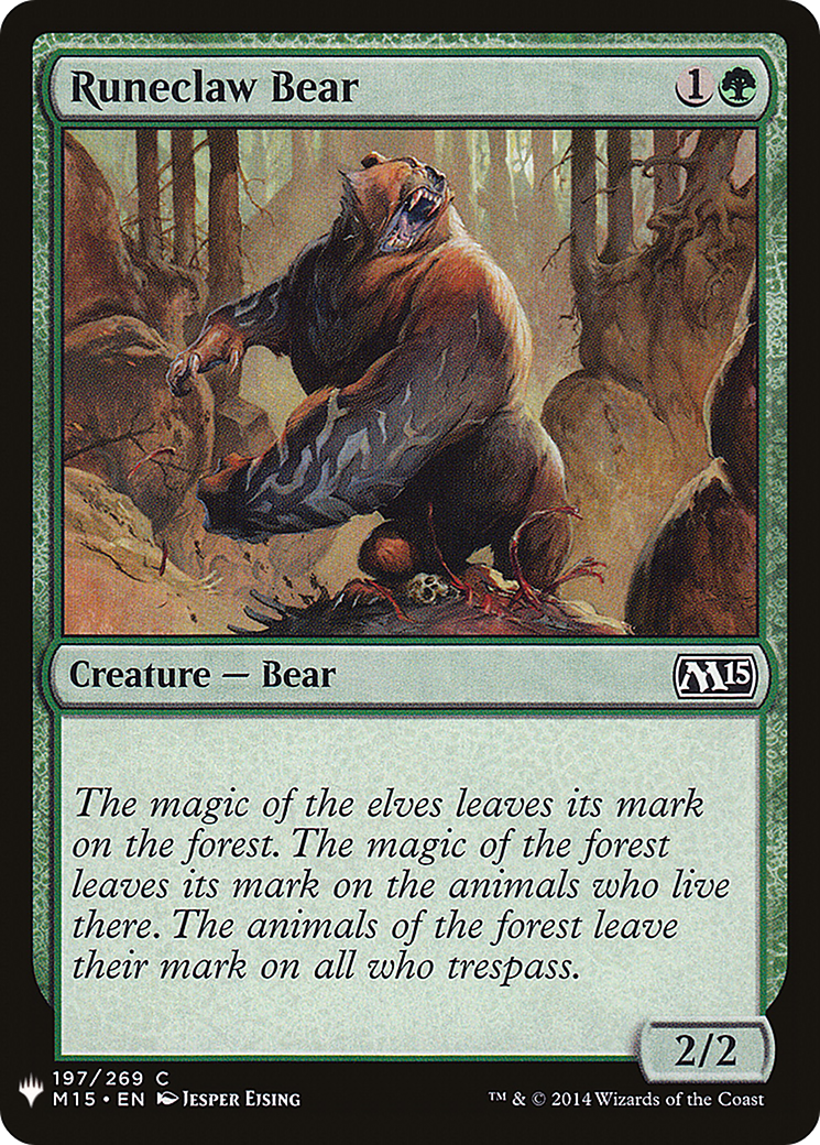 Ours Runeclaw [Booster mystère] 