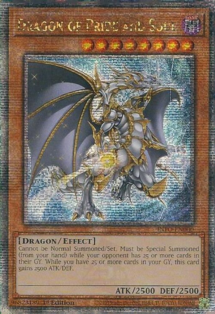 Dragon de la fierté et de l'âme (Quarter Century Secret Rare) [INFO-EN000] Quarter Century Secret Rare 