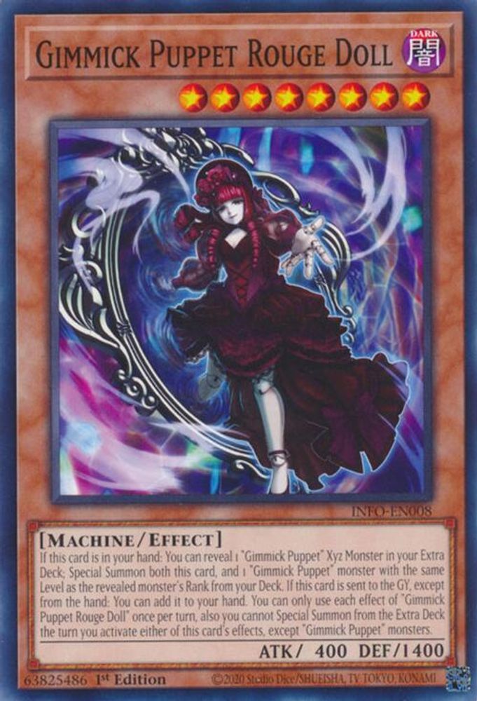 Gimmick Puppet Rouge Doll (INFO-EN008) - Common