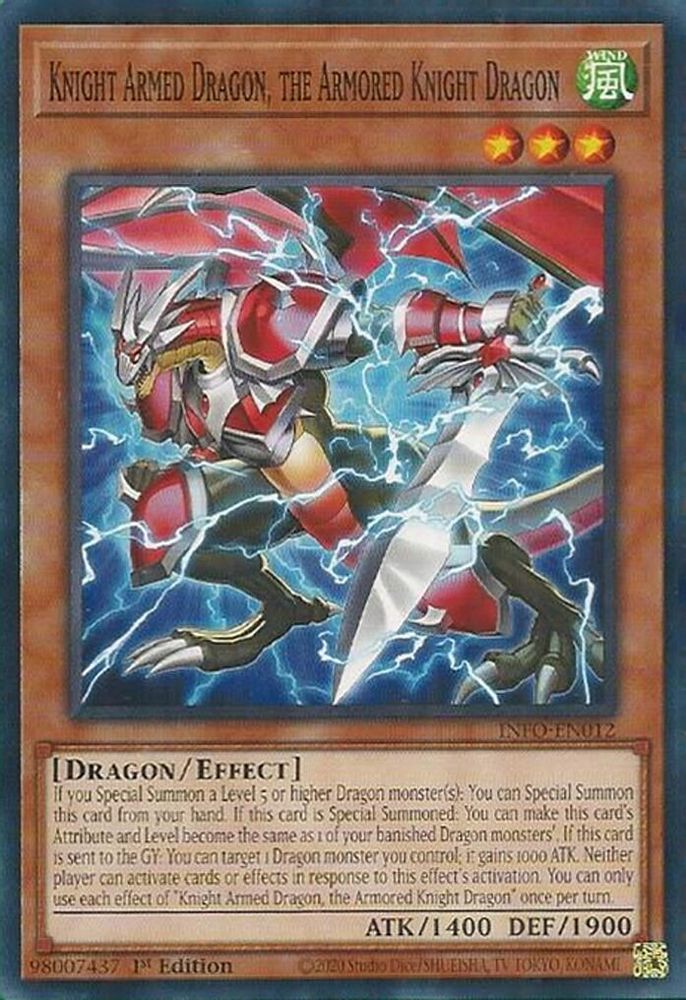 Knight Armed Dragon, the Armored Knight Dragon (INFO-EN012) - Common