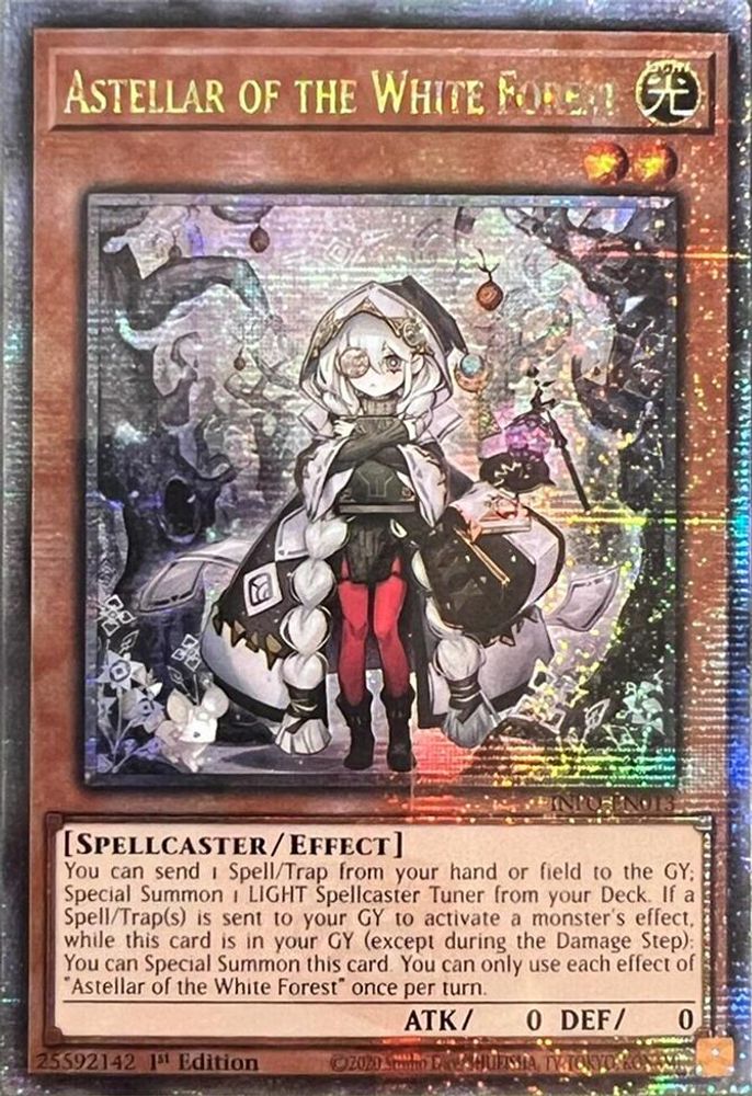 Astellaire de la Forêt Blanche (Quart de siècle secret rare) [INFO-EN013] Quart de siècle secret rare 
