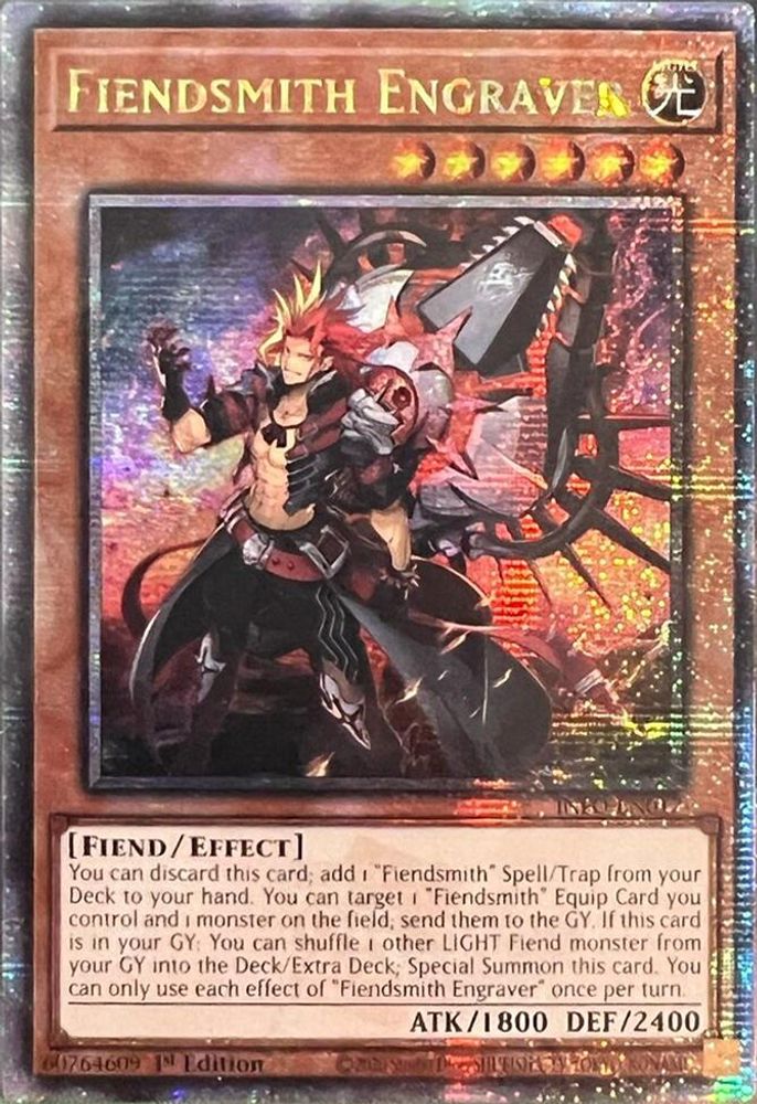 Graveur Fiendsmith (Quart de siècle secret rare) [INFO-EN017] Quart de siècle secret rare 