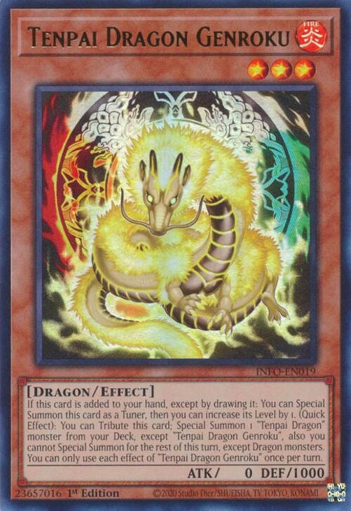 Tenpai Dragon Genroku (INFO-EN019) - Ultra Rare
