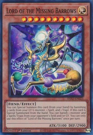 Seigneur des Tertres Disparus [INFO-EN023] Super Rare 