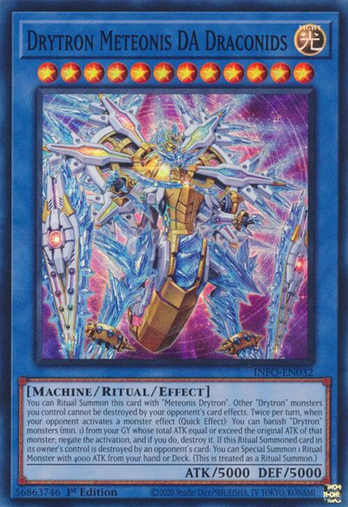 Drytron Meteonis DA Draconids (INFO-EN032) - The Infinite Forbidden 1st Edition