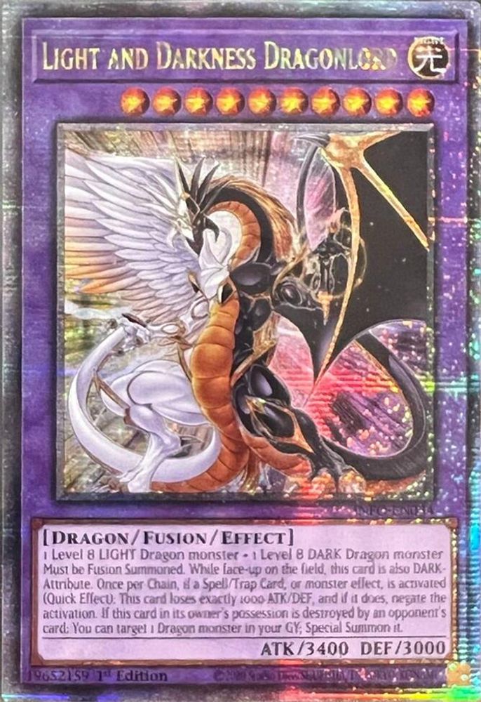 Seigneur Dragon de la Lumière et des Ténèbres (Quart de Siècle Secret Rare) [INFO-EN034] Quart de Siècle Secret Rare 