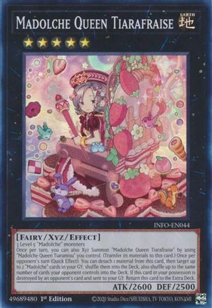 Madolche Queen Tiarafraise [INFO-EN044] Super Rare