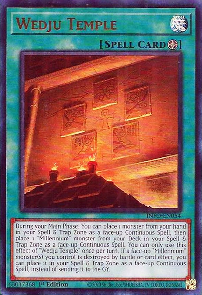 Wedju Temple (INFO-EN054) - Ultra Rare