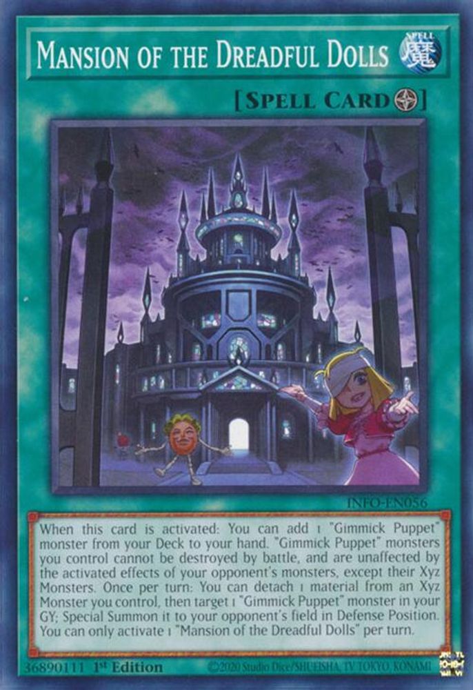 Mansion of the Dreadful Dolls (INFO-EN056) - Common