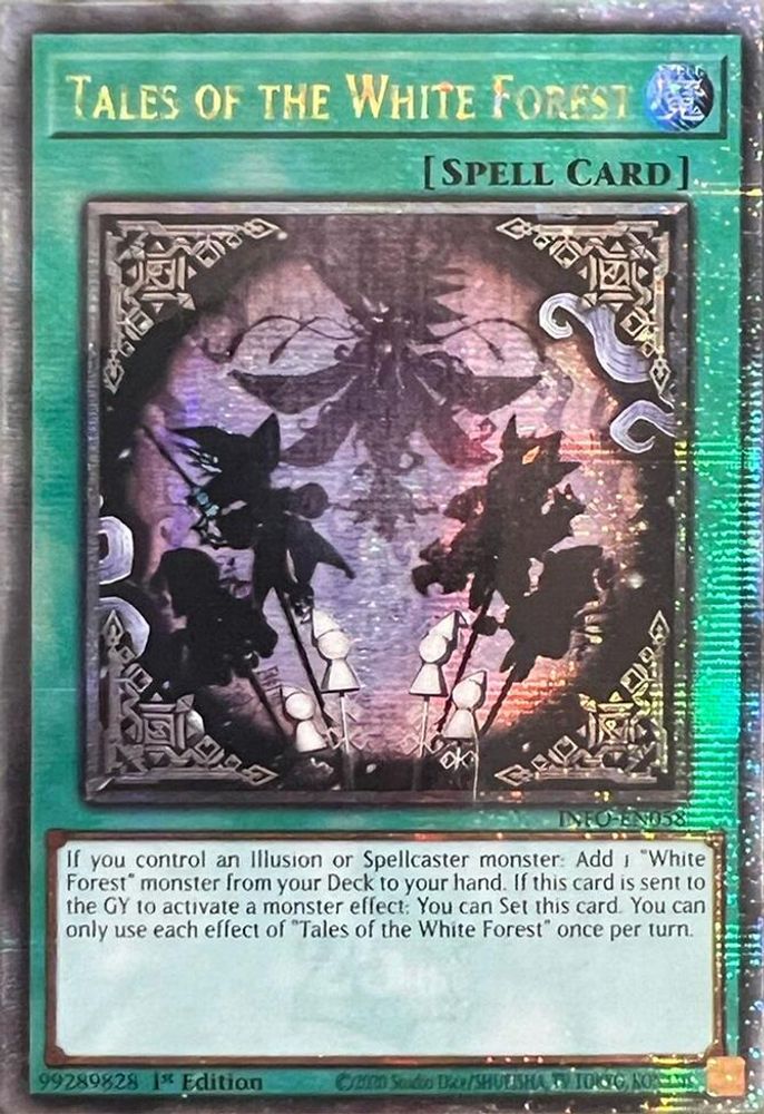 Tales of the White Forest (Quarter Century Secret Rare) (INFO-EN058) - Quarter Century Secret Rare