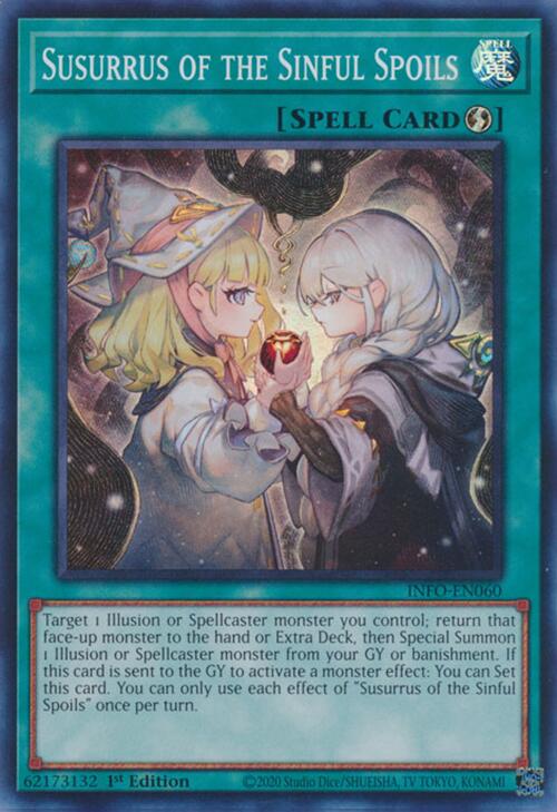 Susurrus of the Sinful Spoils (INFO-EN060) - The Infinite Forbidden 1st Edition