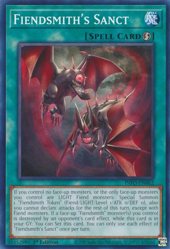 Fiendsmith's Sanct (INFO-EN062) - Common