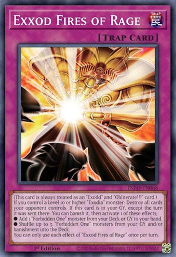 Exxod Fires of Rage (INFO-EN068) - Super Rare