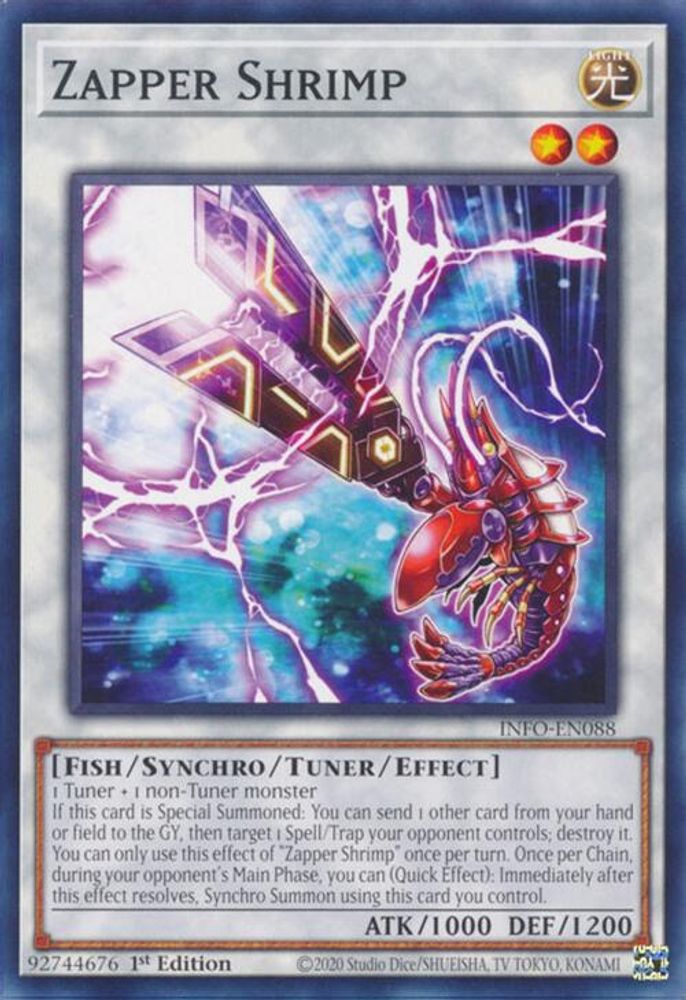 Zapper Shrimp (INFO-EN088) - Common