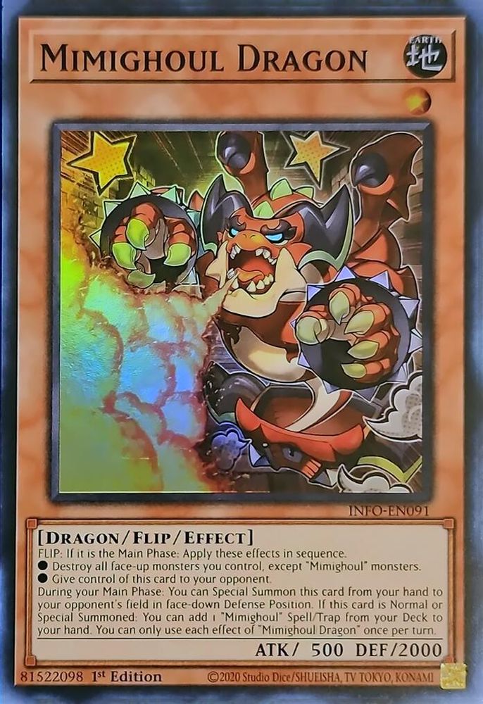 Mimighoul Dragon (INFO-EN091) - Super Rare