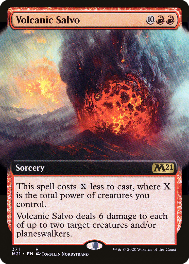 Volcanic Salvo (Extended Art) [Édition de base 2021] 