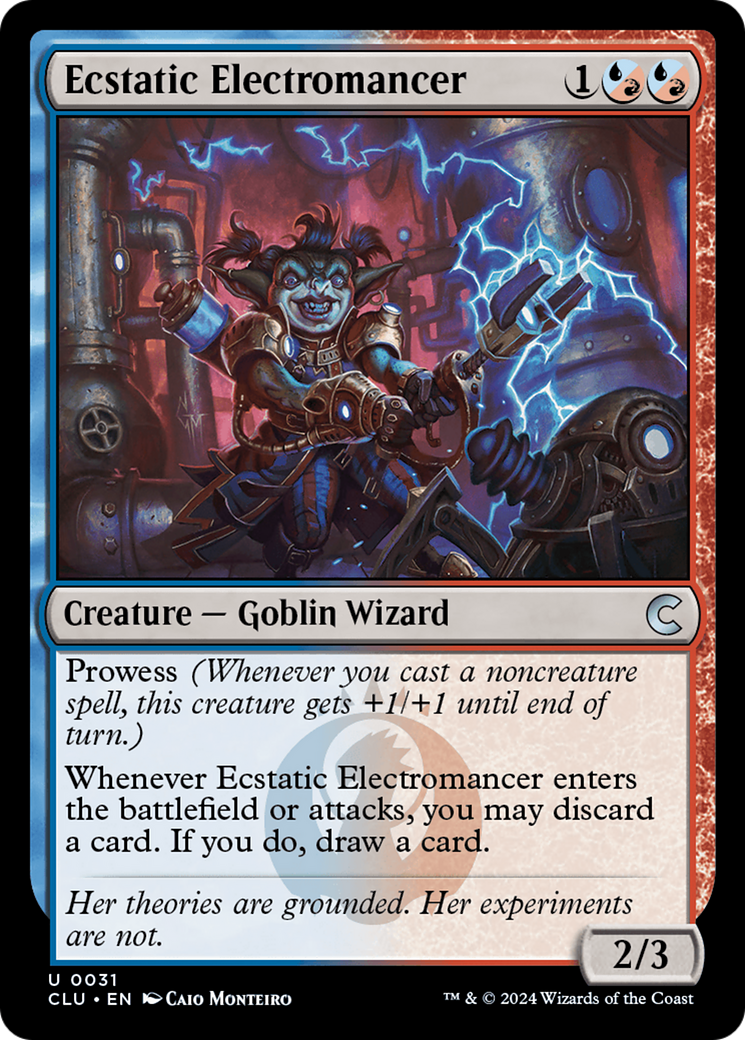 Électromancien extatique [Ravnica: Clue Edition] 