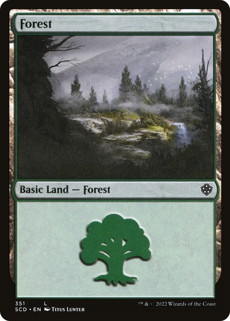 Forêt (351) [Decks de commande de démarrage] 