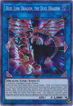 Duel Link Dragon, le Dragon Duel [YCSW-EN012] Super Rare 