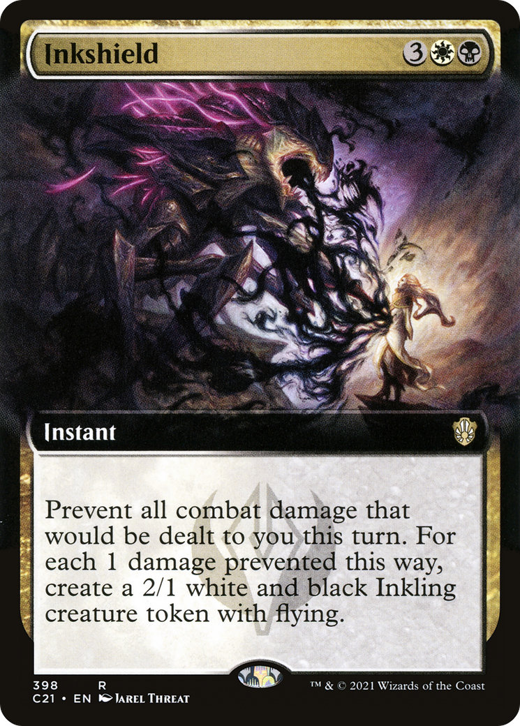 Inkshield (art étendu) [Commander 2021] 