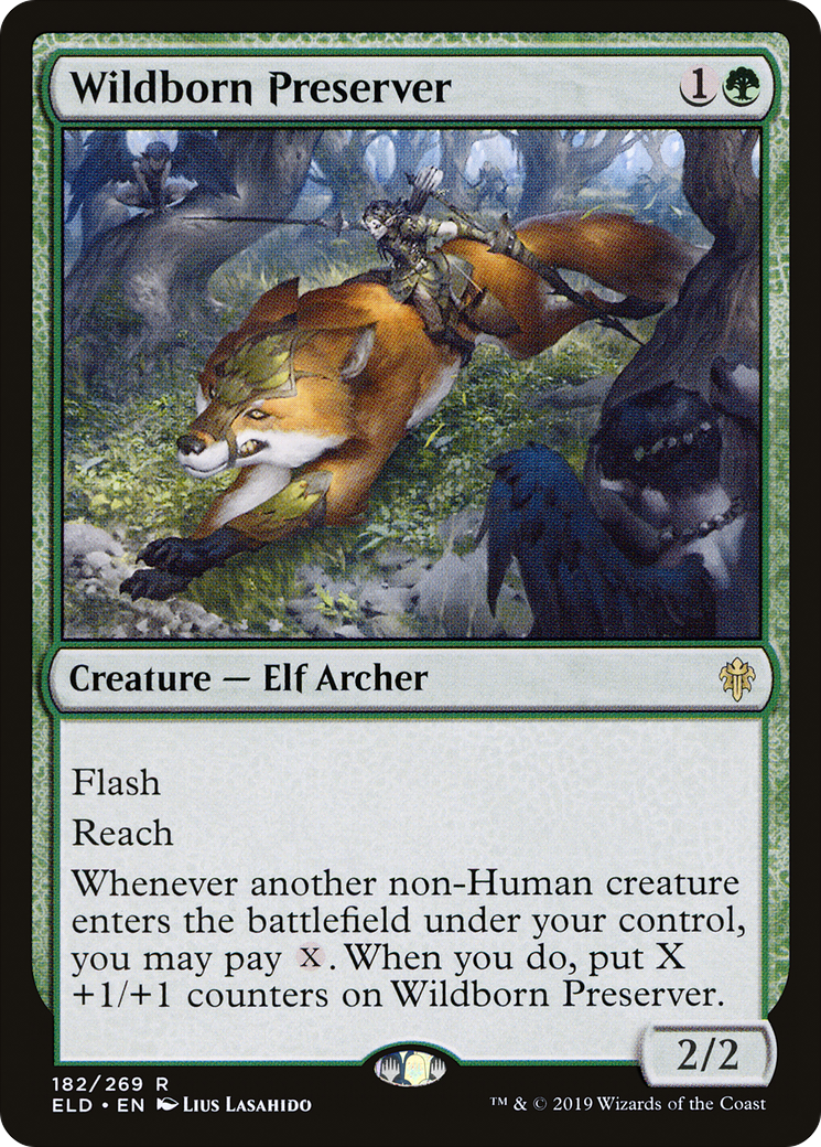 Préservateur Wildborn [Trône d'Eldraine] 