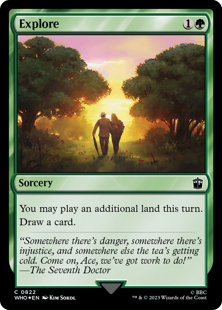 Explorer (Surge Foil) [Doctor Who] 